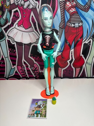 Monster high puppe - high, skull