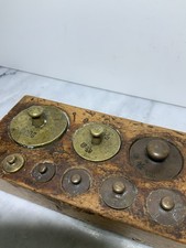 alte antike Messing Gewichte