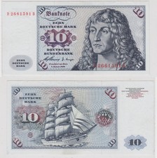 T161362 Banknote 10 DM