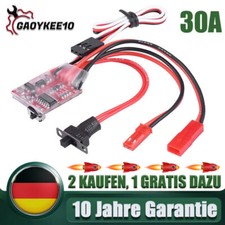 30A ESC Bürstenmotor Elektronischer Fahrtenregler Für Mini RC Auto Boot Buggy