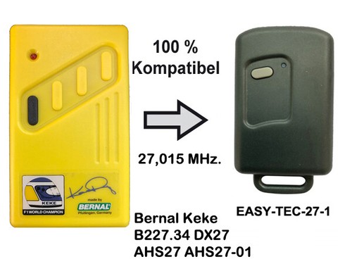 Ersatz handsender 015 mhz - handsender,