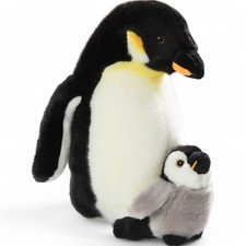 Carl Dick Pinguin mit Baby ca