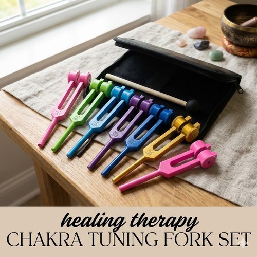 Chakra stimmgabel set - stimmgabel,