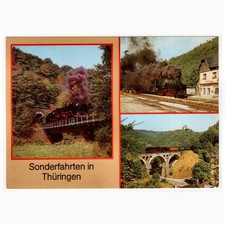 AK Eisenbahn / Dampfzug in