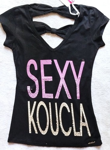 Shirt koucla mit - t-shirt, strass