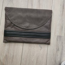 Damen clutch handtasche grau - damen,