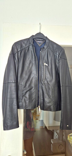 Tommy hilfiger lederjacke - tommy,