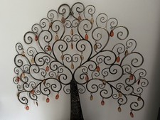 Lebensbaum Baum des Lebens Metall Deko Wanddeko Wallart Dekoration NEU