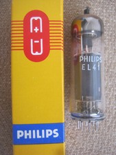 EL41  (  6CK5 / EL111 )   Röhre  PHILIPS / SIEMENS / VALVO -  NEU / NOS -  EL 41