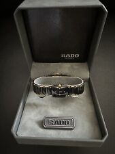 Rado Integral Diamonds S Jubile Damenuhr Bicolor Schwarz Gold mit 4 Diamanten