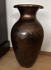 Kupfer Bodenvase Amphore 70er