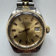 Damen Armbanduhr Stahl/Gold