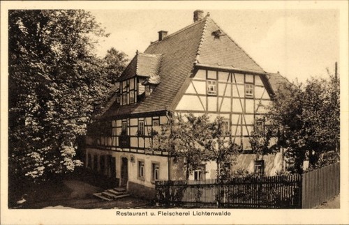 Lichtenwalde niederwiesa - ak,