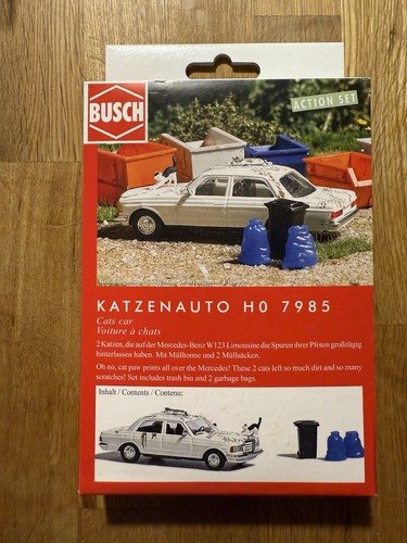 Top busch 7985 katzenauto h0 - 7985,