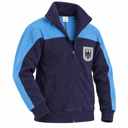 Bundeswehr trainingsjacke blau - trainingsjacke,