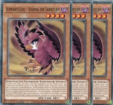 yugioh 3x Schwarzflügel -