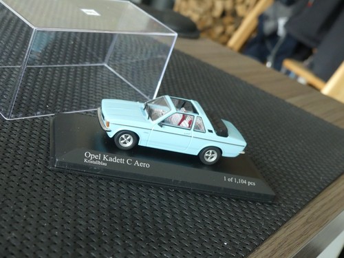 Opel kadett aero blau - aero, 1:43