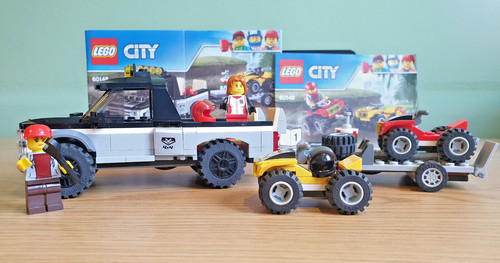 Lego city quad rennteam - lego, quad-rennteam