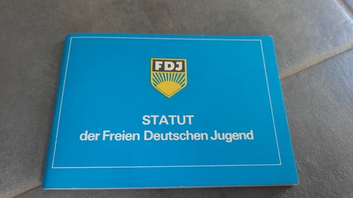 Fdj freie deutsche - fdj, jugend