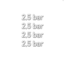 Reifendruck 2,5 bar Bundeswehr