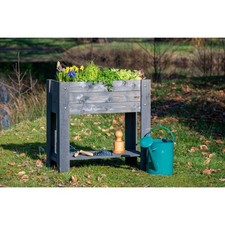 Stylisches hochbeet steingrau - stylisches,