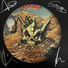 Tankard - Stone Cold Sober Picture LP, Vinyl, signed by all Members, Autogramm