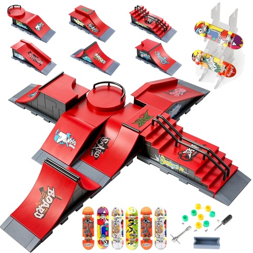 Finger skateboard rampen set - skateboard,