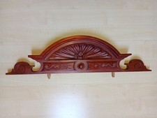 Gründerzeit - Schrankkrone  - Schrank Aufsatz - Muschelkrone -NUSSBAUM - v. 1880