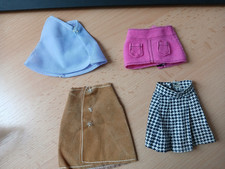 "Barbie"  Kleidung -  4 Röcke  Vintage