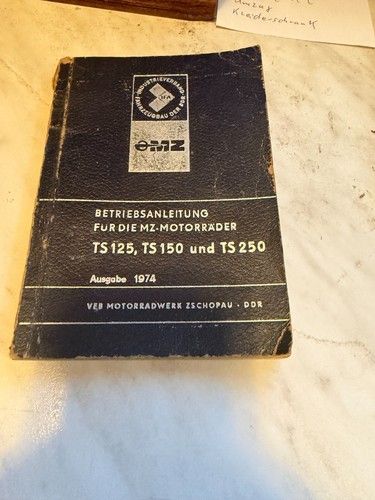 Betriebsanleitung 125 - betriebsanleitung, ts