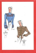 2 Mode-Zeichnungen „Wiener