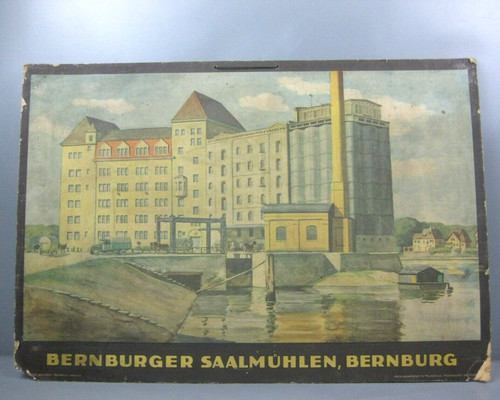 Altes werbeschild bernburger - altes,
