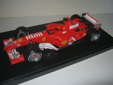 1:18 Ferrari F2004 V. Rossi 2006 BARCODE Test Valencia HotwheelsF1 Umbau OVP