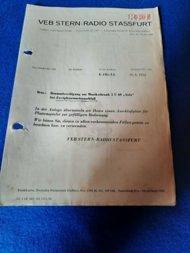 Ddr werbung prospekt veb - werbung,