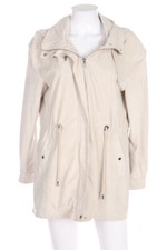 ZARA TRF Parka Tunnelzug S hellbeige NEU