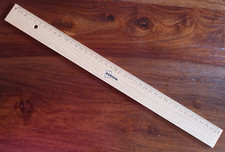 Lineal Holz Holzlineal 40 cm