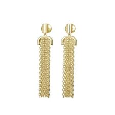 Joop Damen Ohrringe Ohrstecker Edelstahl Gold Chains JPER00012B000-1