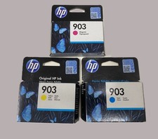 3 original HP Tintenpatronen 903 Cyan Magenta Yellow ( 07/2024 ) OVP Rechnung