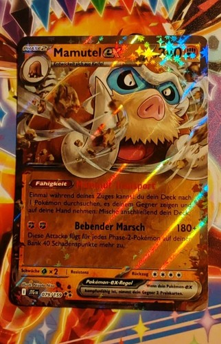 Pokemon karte mamutel - karte,