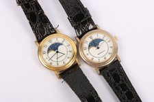 Mens Assorted Vintage Moonphase Mechanical Watches x 2