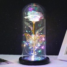 Rosenlicht Galaxie Rose Lampe