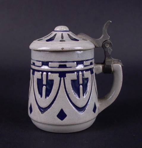 Seltener jugendstil senftopf - jugendstil,