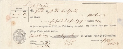 Württemberg vorphilatelie - württemberg,