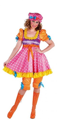 Clown harlekin kostüm damen - harlekin,