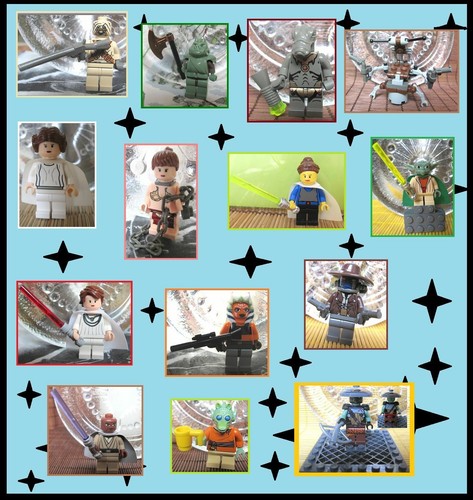 Lego star wars - figur, wählen