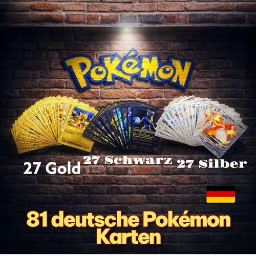 Gold schwarz silber pokemon - 81,
