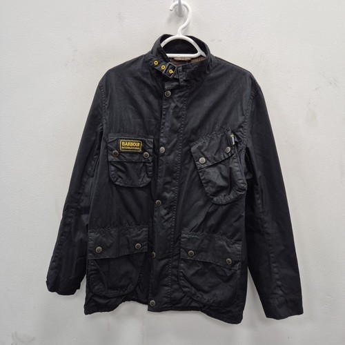 Barbour slim fit schwarz - barbour,