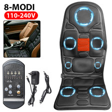 Massagematte Wärmefunktion Vibration Matte Sitzauflage Heizfunktion Auto&Zuhause