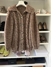 Handarbeit Damen Strickjacke 34 Oktoberfest Dirndl Strickjacke Trachtenjacke