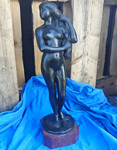 Wilhelm hüsgen bronze - hüsgen, figur